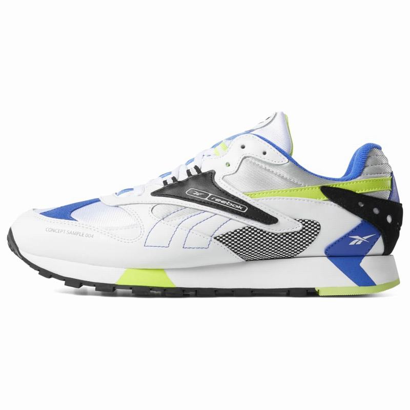 Reebok Classic Leather Ati 90s Tenisky Damske - Biele/Čierne/Svetlo Zelene CX1103XZ